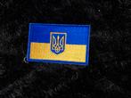 Embleem patch Ukraine, Ophalen of Verzenden, Luchtmacht, Nederland, Embleem of Badge