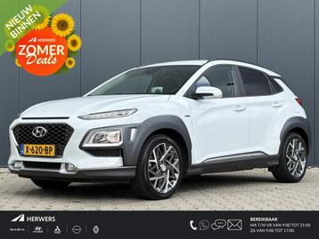 Hyundai Kona 1.6 GDI HEV Fashion / Airco / Trekhaak, geremd  beschikbaar voor biedingen