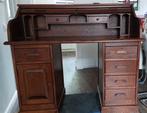 Secretaire bruin eiken; Veenendaal West, Antiek en Kunst, Antiek | Kantoor en Zakelijk, Ophalen