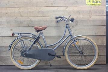 24 inch Popal omafiets/meisjesfiets grijs met garantie beschikbaar voor biedingen