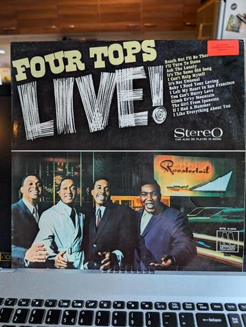 The Four Tops - Live! beschikbaar voor biedingen