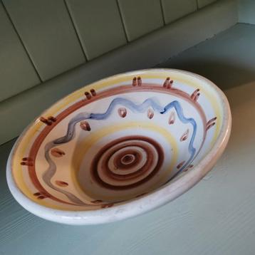 Prachtige schaal Kupittaan Suvi Keramiek Finland vintage'50  beschikbaar voor biedingen