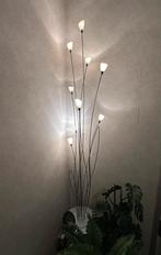 Vloerlamp, kleur rvs, Ophalen, Zo goed als nieuw, Metaal, Sfeervolle vloerlamp, dimbaar, voor zowel sfeer als werklicht.