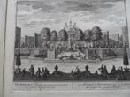 78 Nigtevecht Petersburg Kopergravure 1719, Antiek en Kunst, Ophalen of Verzenden