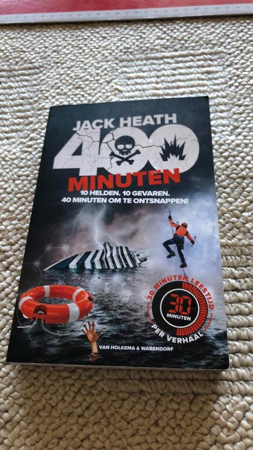 Jack Heath - 400 Minuten, Boeken, Kinderboeken | Jeugd | 10 tot 12 jaar, Zo goed als nieuw, Ophalen of Verzenden