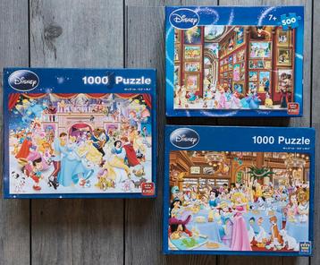3 Disney puzzels beschikbaar voor biedingen
