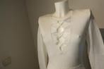 Balmain eerstelijns jurk dikkere stretch stof open voorkantM, Kleding | Dames, Jurken, Maat 38/40 (M), Verzenden, Wit, Zo goed als nieuw