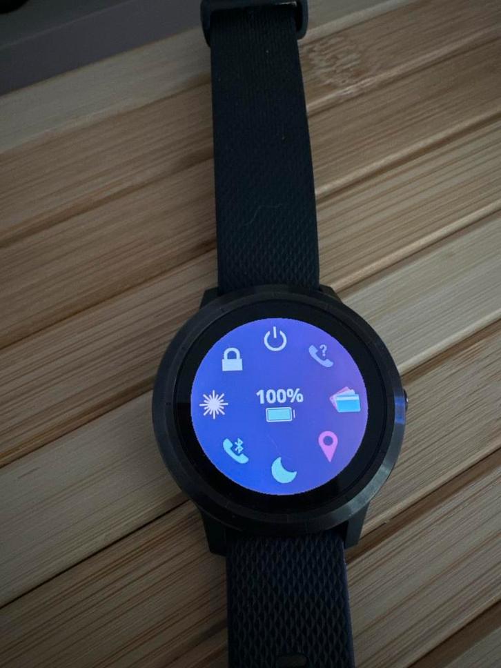 Garmin vivoactive 3 - smartwatch, Sieraden, Tassen en Uiterlijk, Smartwatches, Zo goed als nieuw, Zwart, Afstand, Waterdicht, Ophalen of Verzenden