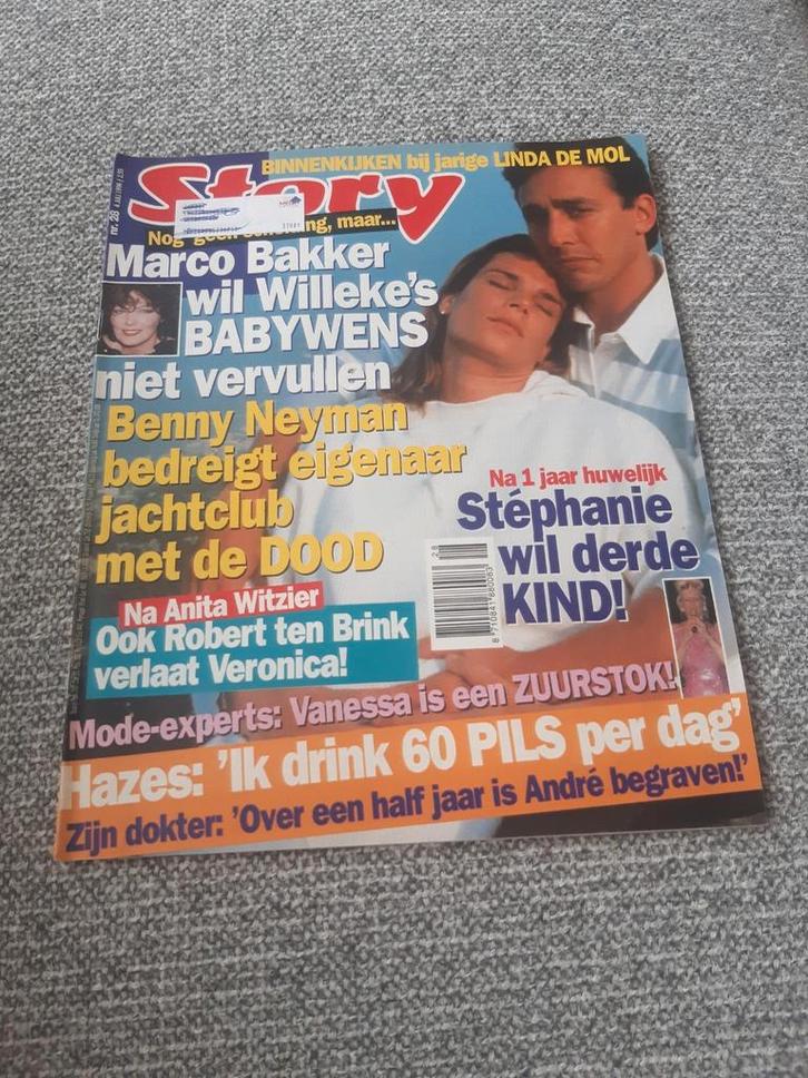 28.Story 1996. Marco Bakker. Benny Neyman. Andre Hazes. Will, Verzamelen, Tijdschriften, Kranten en Knipsels, Tijdschrift, 1980 tot heden
