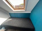 1 persoons boxspring, Huis en Inrichting, Slaapkamer | Boxsprings, Ophalen, Zwart, Zo goed als nieuw, 200 cm