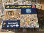 2 x 1000 stukjes jan van Haasteren compleet, Hobby en Vrije tijd, Denksport en Puzzels, Ophalen of Verzenden, Zo goed als nieuw