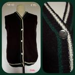 ZM16. Vintage spencer mt 42, Kleding | Dames, Truien en Vesten, Bruin, Maat 42/44 (L), Ophalen of Verzenden, Vintage