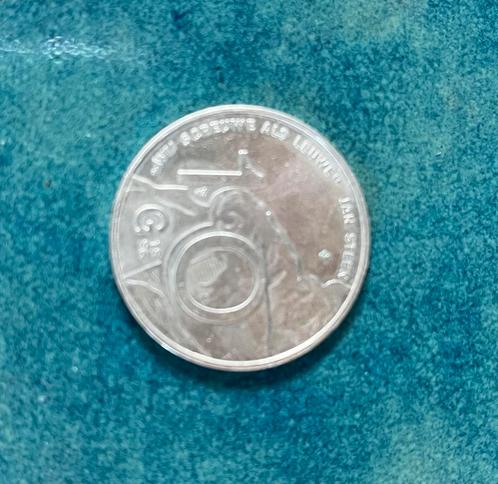 Zilveren tientje uit 1996 “wij screuwe als leuwe” jan steen., Postzegels en Munten, Munten | Nederland, 10 gulden, Koningin Beatrix