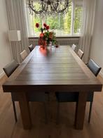 Zware massief eiken tafel. Geolied., 200 cm of meer, 100 tot 150 cm, Rechthoekig, Eikenhout