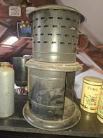 Antieke petroleumkachel zwart vintage, Ophalen of Verzenden