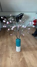 Magnolia soulangeana kunst bloemen nep vaas, Ophalen, Zo goed als nieuw