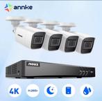 ANNKE 8MP 4K Beveiligingsset – 4x IR-camera + 8CH DVR, Annke, Nieuw, Ophalen of Verzenden, /