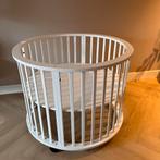 Europe Baby Circa Ronde Box - Wit incl. matras, Ophalen, Zo goed als nieuw, Rond, Wieltjes
