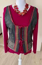 Noa Noa geborduurde top maat 40 (L), Ophalen of Verzenden, Zo goed als nieuw, Maat 38/40 (M), Zonder mouw