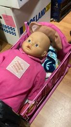 Schommel poppen bedje, Kinderen en Baby's, Speelgoed | Poppen, Ophalen of Verzenden, Gebruikt, Babypop
