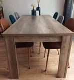 Eettafel uitschuifbaar gekocht bij PRONTO WONEN, Huis en Inrichting, Tafels | Eettafels, Ophalen, 50 tot 100 cm, Zo goed als nieuw