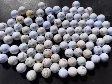 100 stuks golfballen beschikbaar voor biedingen