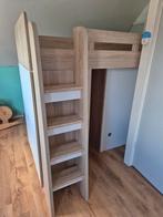 Hoogslaper met bureau, Huis en Inrichting, Slaapkamer | Stapelbedden en Hoogslapers, Ophalen, Gebruikt, Eenpersoons, 160 tot 180 cm