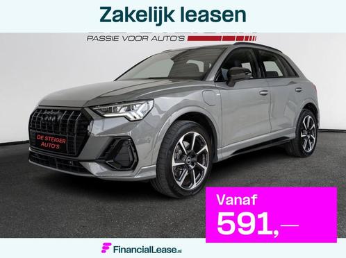 Audi Q3 45 TFSI e 3 x S-line Pano Sfeer 360 Trekhaak Chronos, Auto's, Audi, Bedrijf, Lease, Financial lease, Q3, 360° camera, ABS