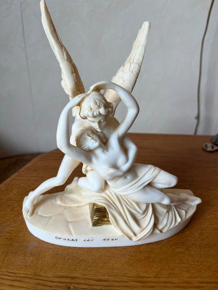 Amor en Psyche Beeld - Canova Stijl, Antiek en Kunst, Kunst | Beelden en Houtsnijwerken, Ophalen
