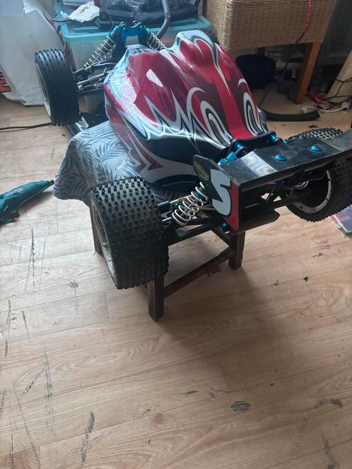 1:5 Carson Dirt Attack XXL Brushless 6S RTR 4WD rc auto, Hobby en Vrije tijd, Modelbouw | Auto's en Voertuigen, Gebruikt, Auto