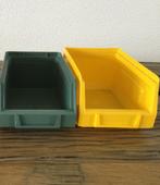 Hobby opberg bakjes kunststof met grijpopening stapelbaar, Doe-het-zelf en Verbouw, Kratten en Dozen, Minder dan 50 cm, Ophalen of Verzenden