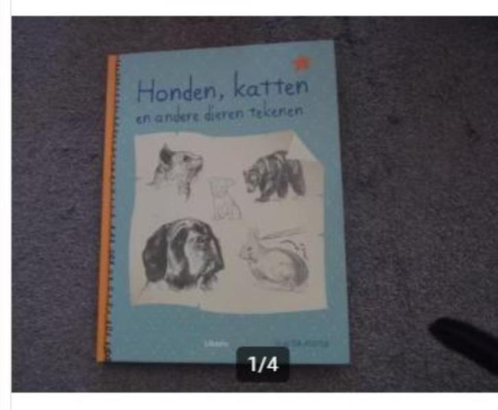 Honden, katten en andere dieren tekenen Walter Foster, Boeken, Hobby en Vrije tijd, Zo goed als nieuw, Tekenen en Schilderen, Ophalen of Verzenden
