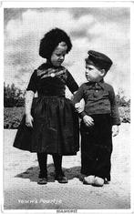 80511 Hulshorst Klederdracht kinderen Gelopen met zegel