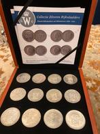 Complete serie zilveren rijksdaalders Wilhelmina, Postzegels en Munten, Munten | Nederland, Zilver, Koningin Wilhelmina, 2½ gulden