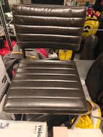 Eetkamerstoelen, Huis en Inrichting, Ophalen, Gebruikt, Zwart, Leer