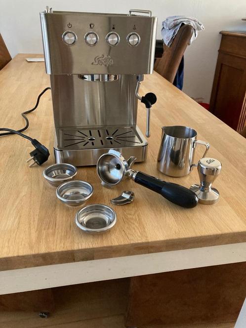 Solis Barista Gran Gusto 1014 espressomachine, Witgoed en Apparatuur, Koffiezetapparaten, Zo goed als nieuw, Gemalen koffie, Espresso apparaat