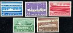1957 NVPH 688-692 Zomerzegels,schepen. Postfris, Postzegels en Munten, Postzegels | Nederland, Verzenden, Na 1940, Postfris