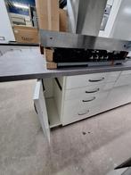 Complete keuken Compleet met APP 120Keukens op voorraad 2790, Wit, Enkelwandige keuken, Ophalen of Verzenden, Zo goed als nieuw