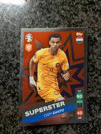 Gakpo Voetbalkaart 2024 EK - Superster!, Ophalen of Verzenden, Zo goed als nieuw, Overige binnenlandse clubs, Spelerskaart