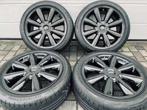 18 Inch Zwarte Originele Mini Cooper Velgen 225/45/18 5x120, Auto-onderdelen, Banden en Velgen, Banden en Velgen, Zomerbanden