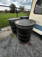 Stevige 600L Vaten - Ideaal voor Opslag!, Tuin en Terras, Ophalen, Kunststof, Gebruikt, Rond