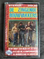 De Zingende Bouwvakkers (cassettebandje), 1 bandje, Ophalen of Verzenden, Zo goed als nieuw, Origineel