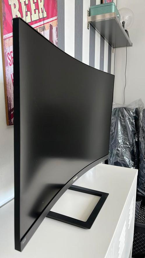 Philips pc monitor 322E, Computers en Software, Monitoren, Zo goed als nieuw, 61 t/m 100 Hz, DisplayPort, HDMI, VGA, Gaming, Curved