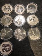 Disney 1 oz silver Niue verschillende munten, Ophalen of Verzenden, Zilver