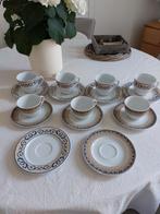 Kop en schotels winterlandschap bavaria 3x+Louvre 4x, Huis en Inrichting, Keuken | Servies, Ophalen, Porselein, Overige stijlen