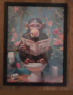 Wanddecoratie aap, Huis en Inrichting, Woonaccessoires | Wanddecoraties, Ophalen of Verzenden