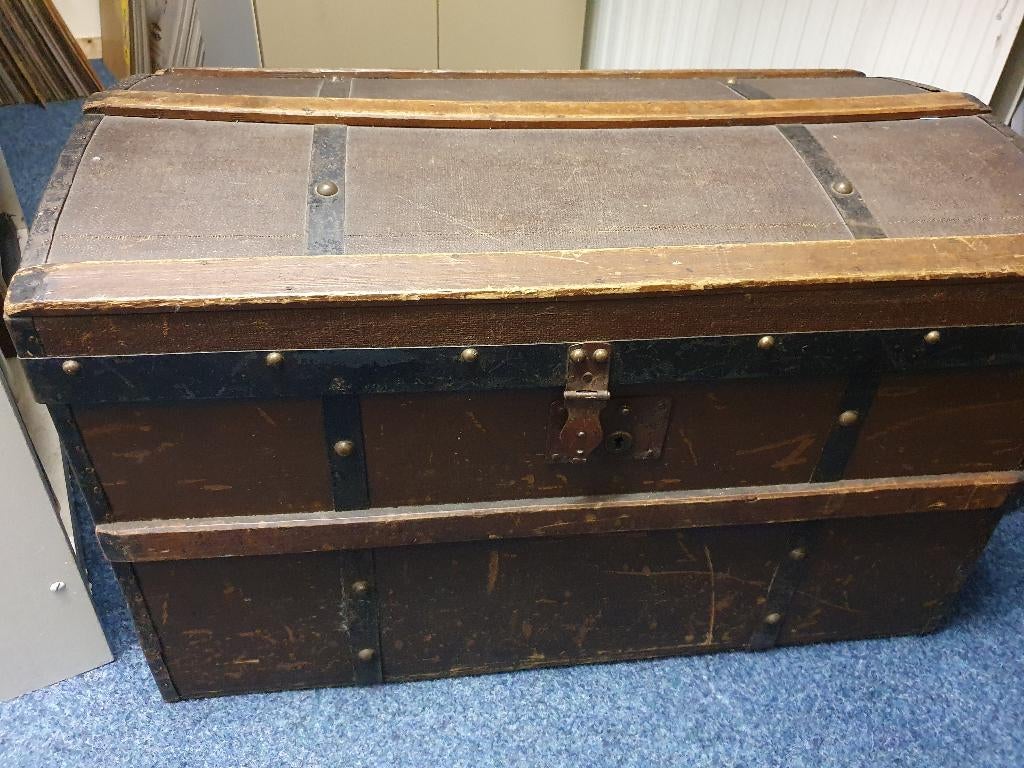 schatkist, speelgoedkist, hutkoffer, dekenkist, piratenkist, Ophalen, 50 tot 100 cm, Minder dan 50 cm, Minder dan 50 cm