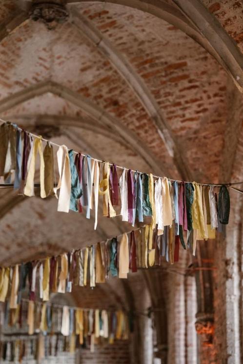 Bruiloft aankleding, Hobby en Vrije tijd, Feestartikelen, Gebruikt, Versiering, Geboorte of Huwelijk, Ophalen