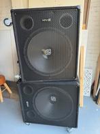Skytec 18” Actieve Subwoofers (2 stuks), Ophalen, Gebruikt, 1000 watt of meer, Overige typen