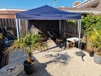 Partytent 3x3 met 2x zijwand blauw nieuw!, Tuin en Terras, Partytenten, Ophalen, Partytent, Minder dan 4 meter, Minder dan 5 meter